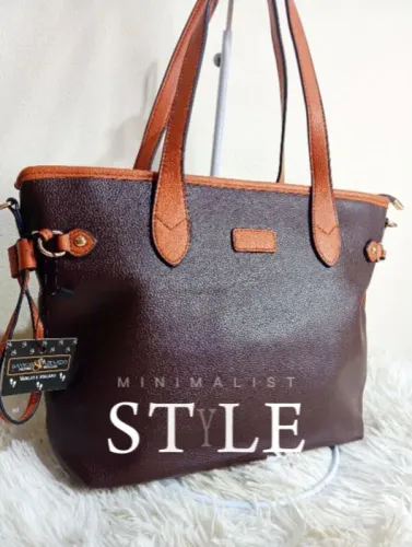 Bolsa Grande Feminina 07 Divisorias Versátil e Prática 
