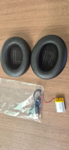 kit Par Almofadas Basike Ba-fon193 + cabo + bateria 500mah
