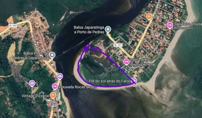 Imóvel para venda com 11400000 metros quadrados em Centro - Jequiá da Praia - AL