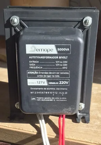 Mini transformador de energia.
