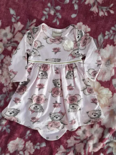 Vestido milon bebe com body P