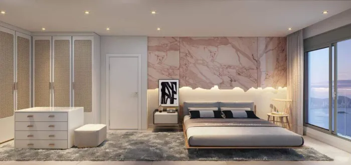 Tonino Lamborghini Residences: 4 suítes em andar alto e vista mar