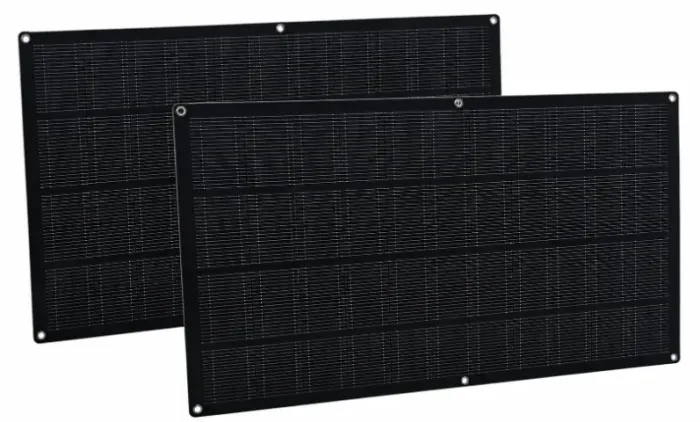 Kit 2 Placas Solares - Flexível Monocristalina Osda 200W 48 Células