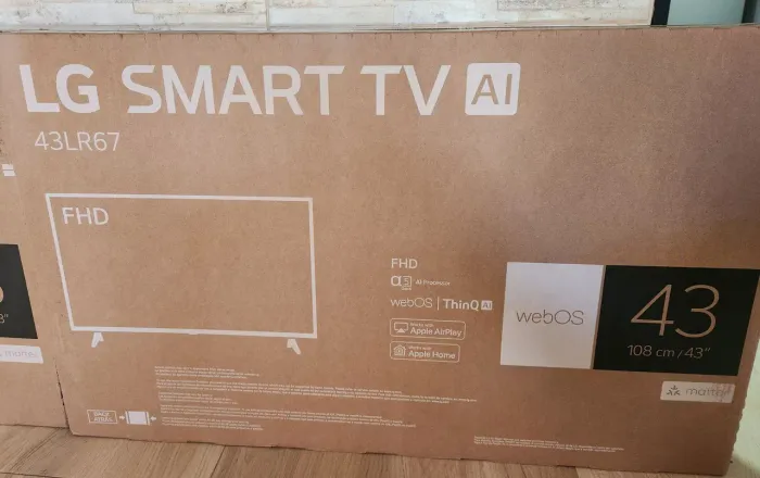 Smart TV 43" LG FHD PRO - 43LR67 [LACRADO]