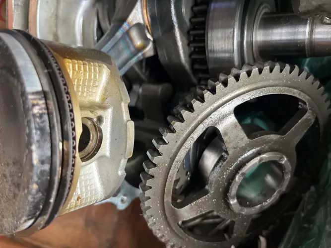 Motor XRE 300 fundido 