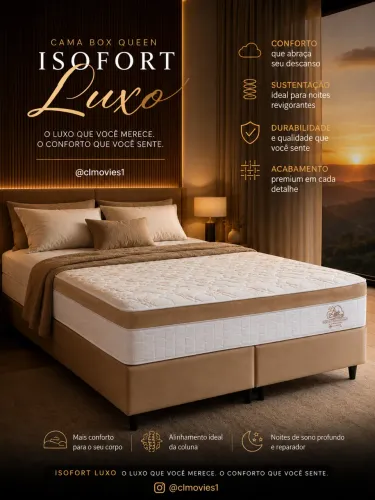 Cama box queen disponível