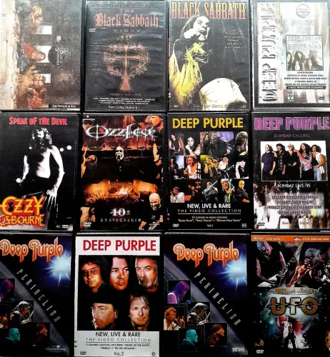 BLU-RAY e DVDS
