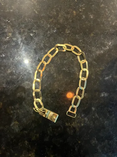 Pulseira ouro. 9.4g