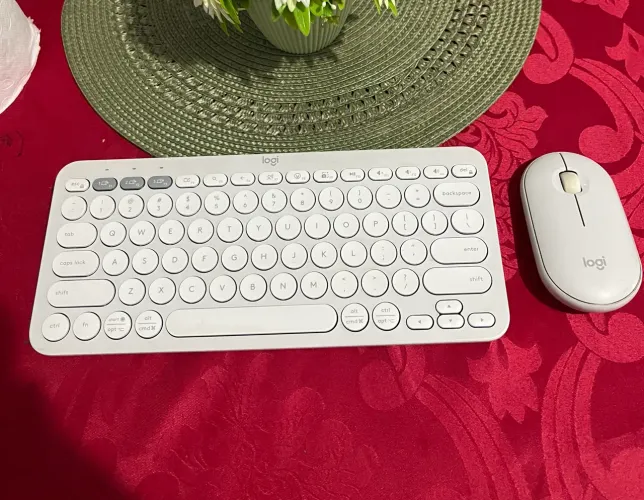 Kit setup Vendo Kit Setup Teclado E Mouse Branco K380s + M350s Logitech