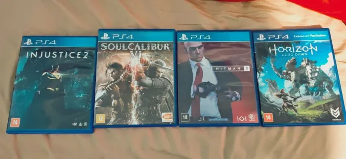 Kit Jogos de Playstation 4