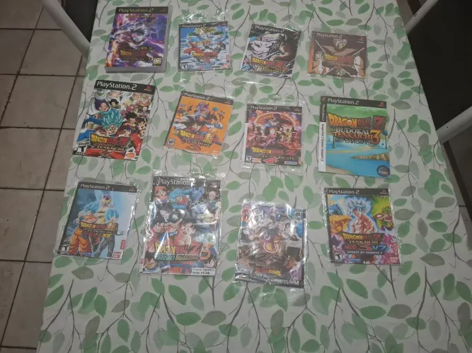 Jogos dragon ball budokai tenkaichi 3 e 4 para ps2