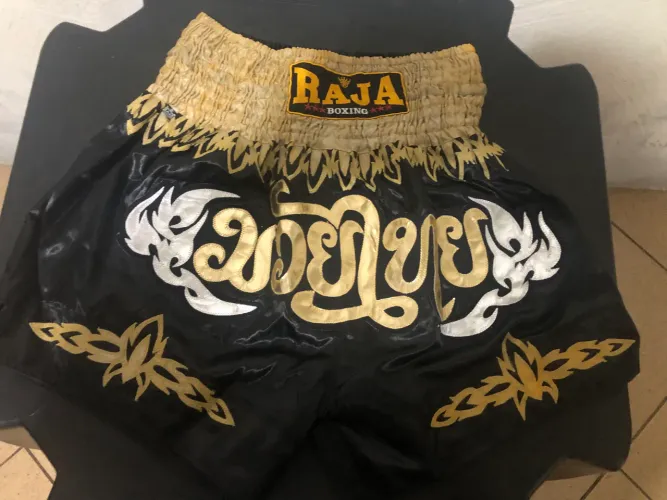 Shorts Bermuda Muay Thai Raja Boxing Tailandês Tamanho G/GG
