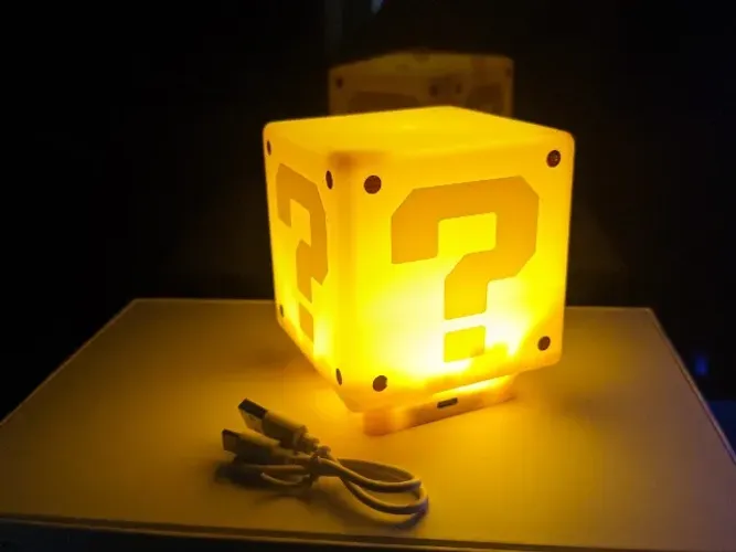 LUMINÁRIA DO MARIO BROS COM SOM