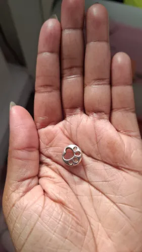 Pingente Pandora em prata