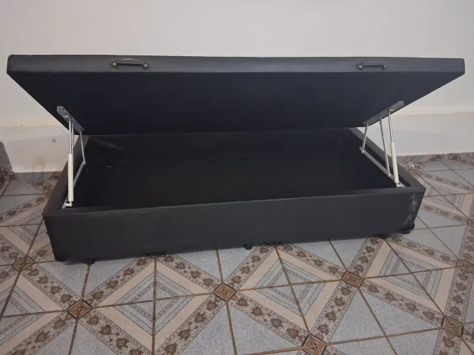 Cama box baú solteiro