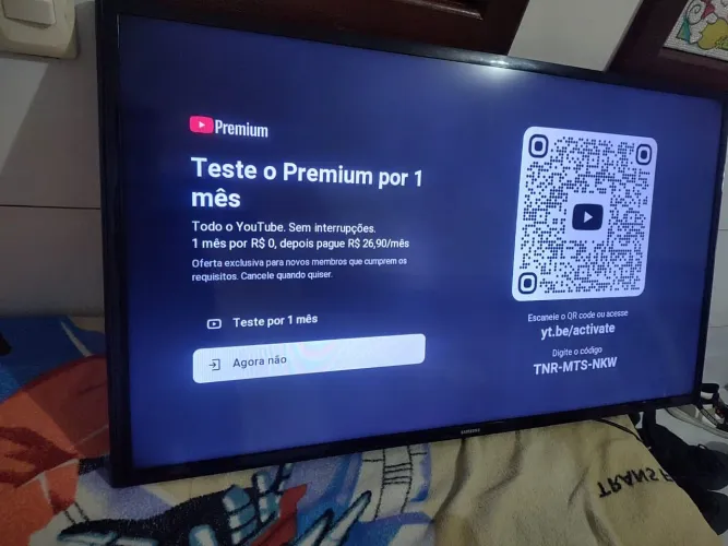 Tv smart wi-fi 5G 40" Samsung