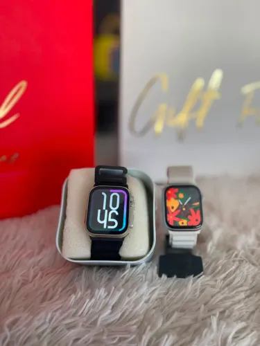 Relógio Digital smart com 2 pulseiras mensagens e ligações