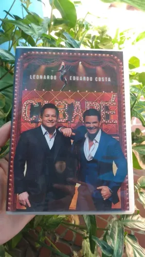 DVD original Leonardo e Eduardo Costa Cabaré 