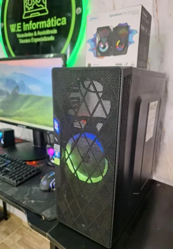 Pc gamer i5 10 geração 16gb 256gb+500gb placa de vídeo 1050 ti 4gb com garantia