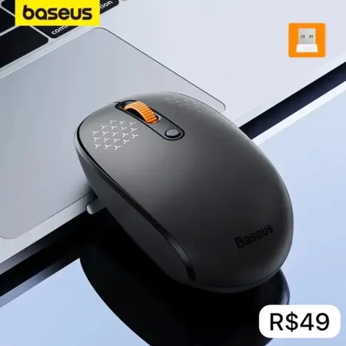 Mouse Baseus Sem Fio - Produto Novo