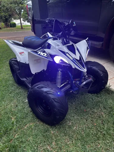 Lindo!!!  NOVISSIMO Quadriciclo Rhino 110 vc