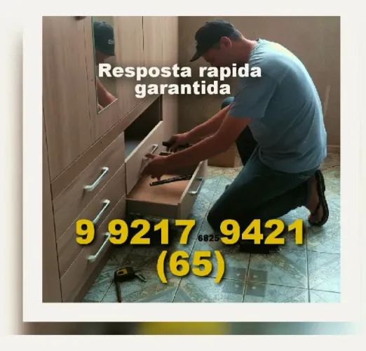 Montador de Móveis com disponibilidade para hoje quinta-feira em toda a capital e bairros