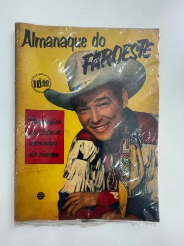 Almanaque do Faroeste - RGE - Biografias dos Mocinhos do Cinema - Raro
