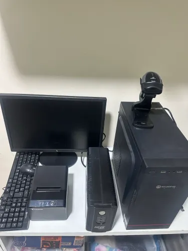 KIT COMPLETO AUTOMAÇÃO COMERCIAL PARA FARMÁCIA OU LOJA.