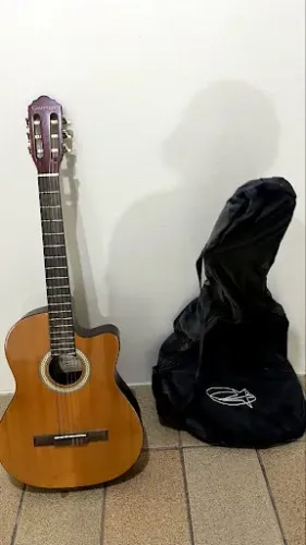 Violão Giannini Eletroacústico Nylon + Afinador Embutido + Capa Grátis (PRA SAIR HOJE!)