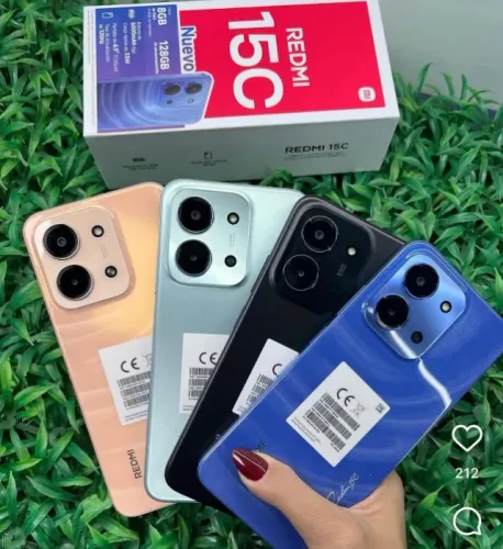 XIAOMI REDMI 15C 256GB/8RAM 999,00 EM 10X SEM JUROS