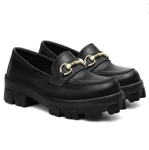 Mocassim solado tratorado