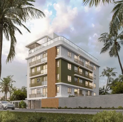 Apartamento com 1 dormitório à venda, 25 m² por R$ 249.000,00 - Poço - Cabedelo/PB