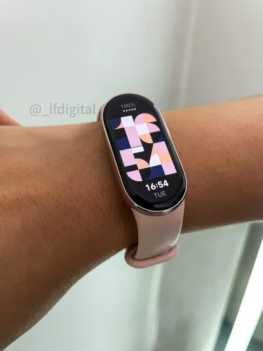 smartband 10 Xiaomi rosa nova