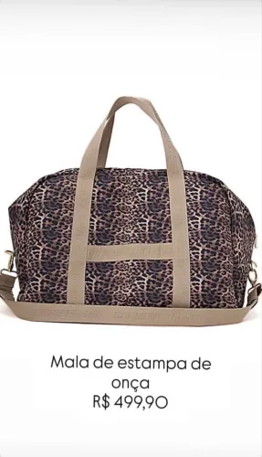 Mala de mão Carmen Steffens 