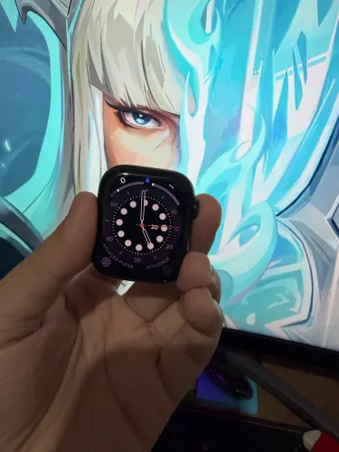 Apple Watch Series 8 45mm GPS + Cellular | Impecável | Bateria 83%