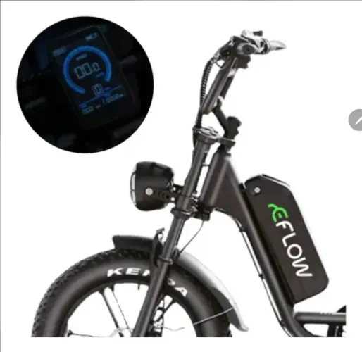 ? Vendo Bicicleta Elétrica eFlow D20 - Conforto e Economia para Curtir Fortaleza! ?