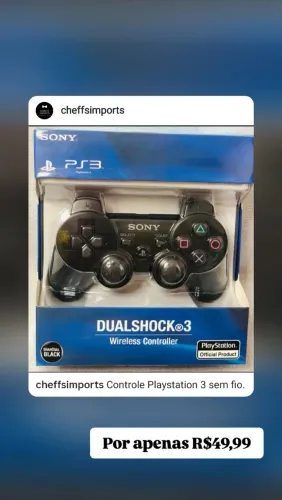 Controle Playstation 3