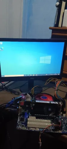 Placa mãe 1155, processador i5 3450 e 4Gb Ram