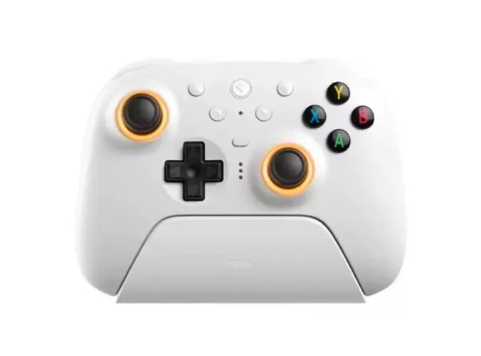 Controle sem Fio 8BitDo Ultimate 2 com Joysticks TMR Branco - NOVO na caixa lacrado