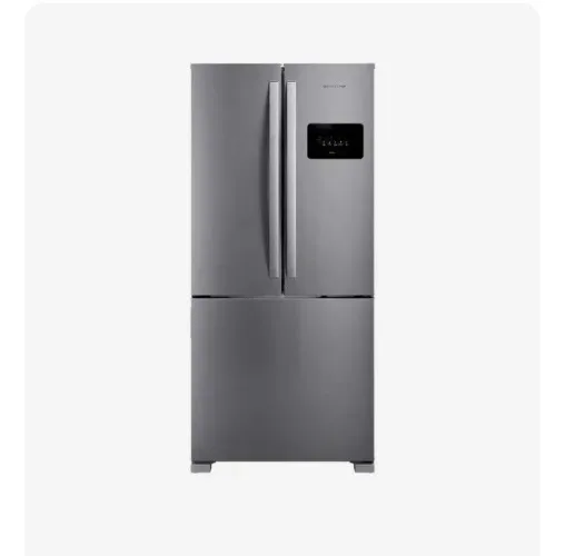 Geladeira Geladeira French Door 3 Portas Inox Design e Tecnologia Premium Brastemp