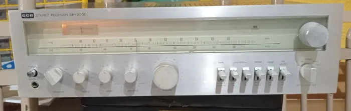 Receiver Aço Escovado