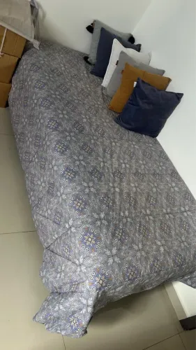 Vendo 1 cama de solteiro com bicama auxiliar Ortobom