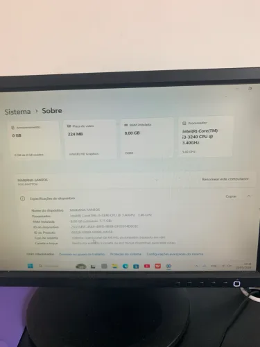 Computador Completo + Mesa e Cadeira