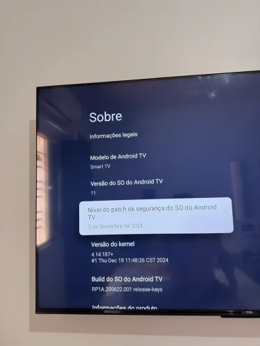 TV TCL 50 smart android