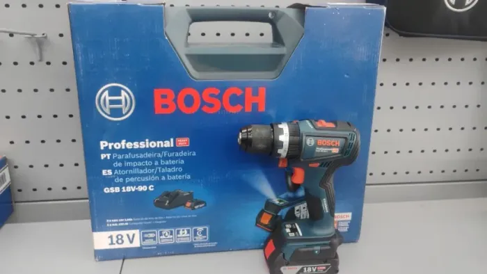 Parafusadeira/furadeira impacto GSB 18V-90 C industrial