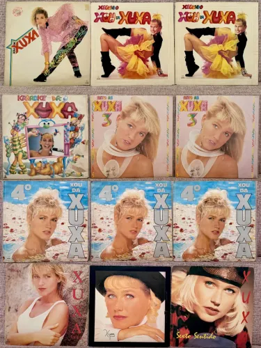 Lote Vinis da Xuxa (12 LPs)