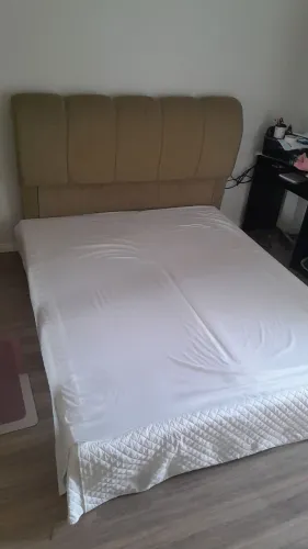 Conjunto box + cabeceira queen