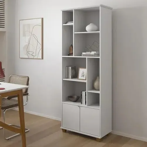 Estante Livreiro com 2 Portas e 8 Nichos (ENTREGAMOS)!