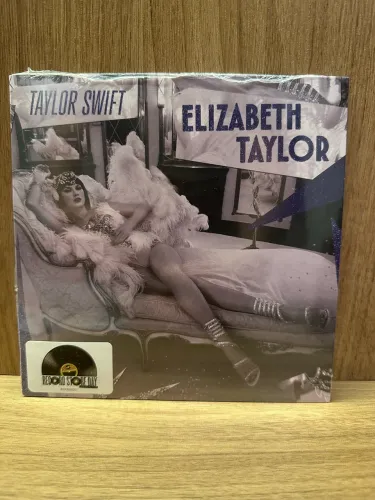 LP Taylor Swift - Elizabeth Taylor RSD 7" Single Colored Violet With Glitter Importado