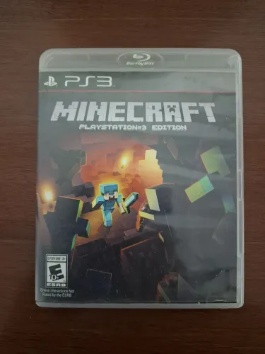 Minecraft PS3 Jogo em Português em Ótimo Estado FAÇO OLX PAY